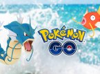 Gyarados rojo y Magikarp Shiny en el evento de agua en Pokémon Go