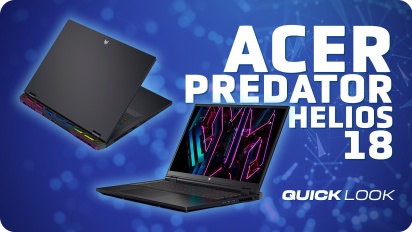 Acer Predator Helios 18 (Quick Look) - Juegos de nueva generación